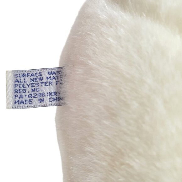 A&A Panda Bear Realistic Plush Black White 11.5" VTG Stuffed Animal Soft Cuddly - Picture 6 of 8